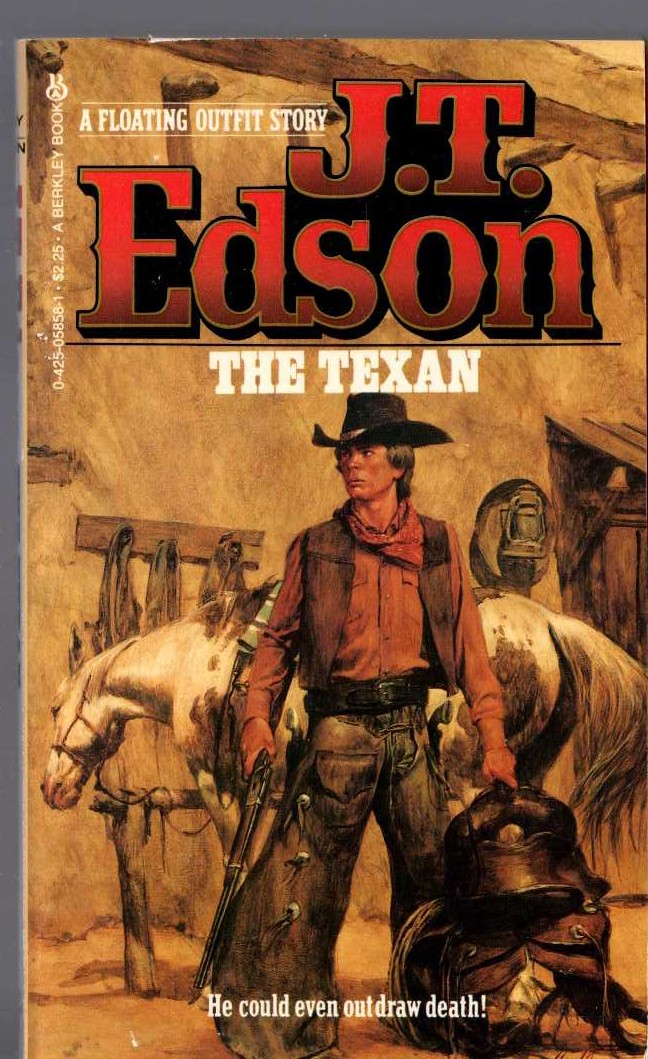 J.T. Edson  THE TEXAN front book cover image