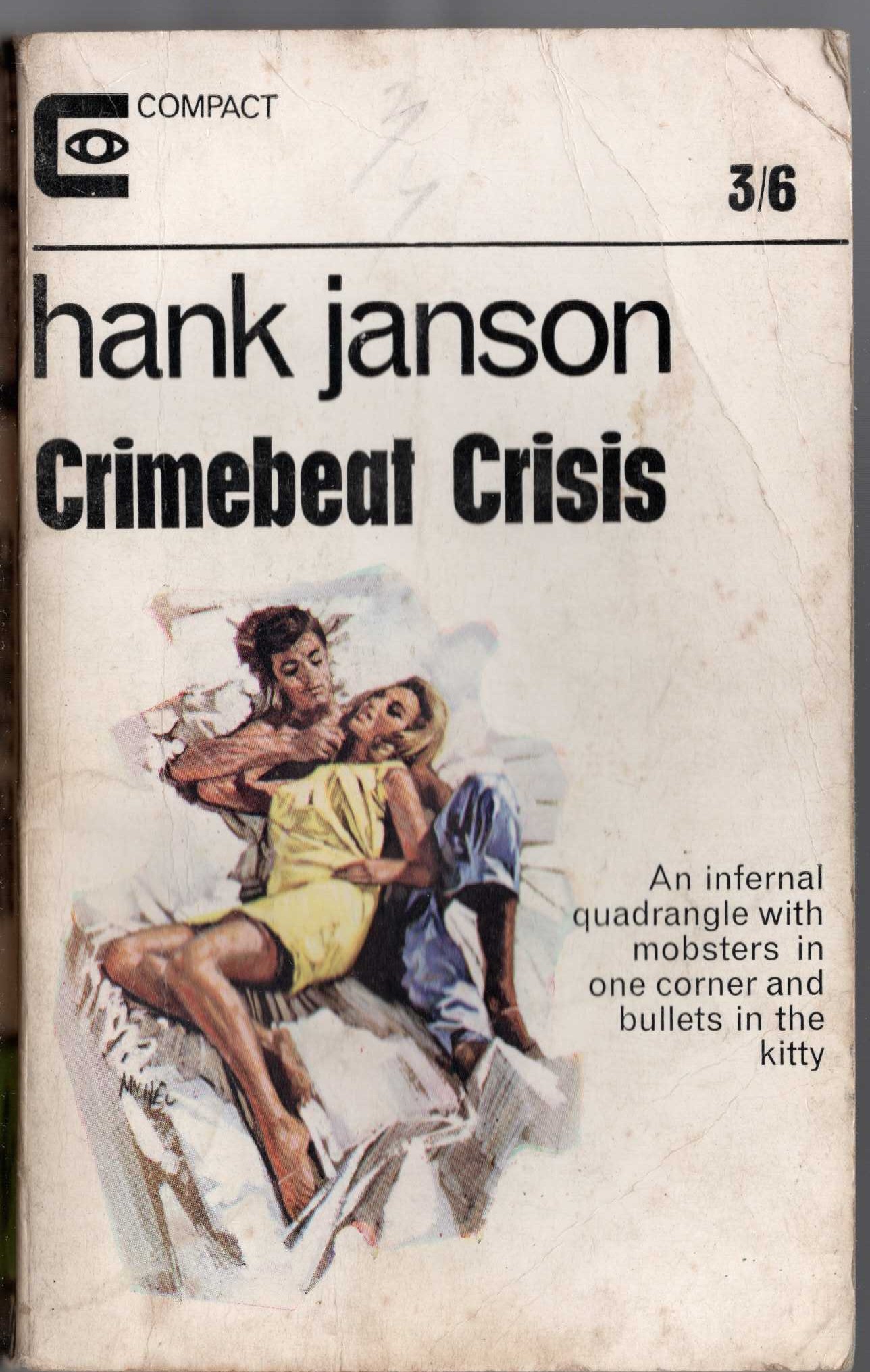 Hank Janson  CRIMEBEAT CRISIS front book cover image