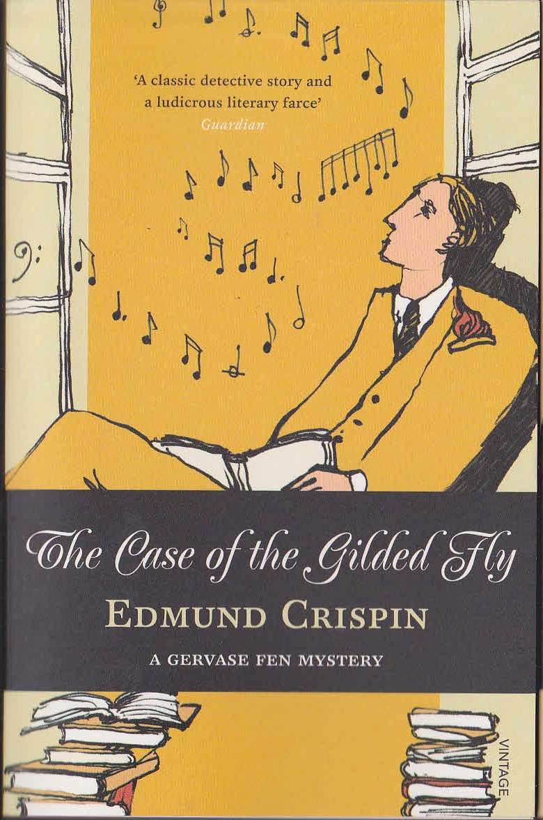 Edmund Crispin  THE CASE OF THE GILDED FLY front book cover image