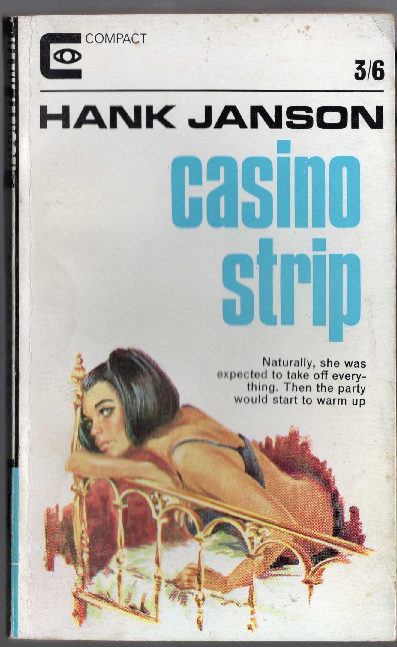 Hank Janson  CASINO STRIP front book cover image