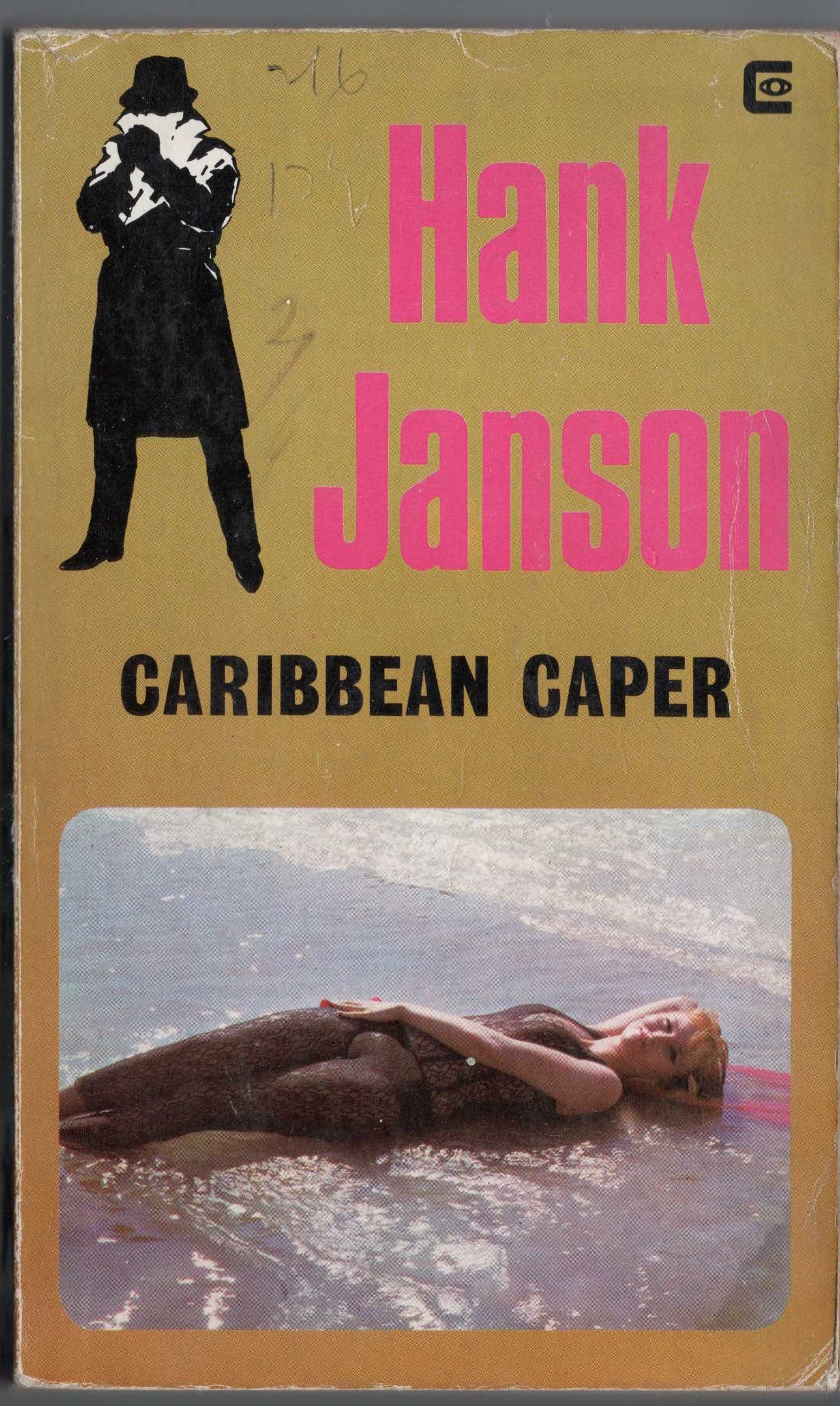 Hank Janson  CARIBBEAN CAPER front book cover image
