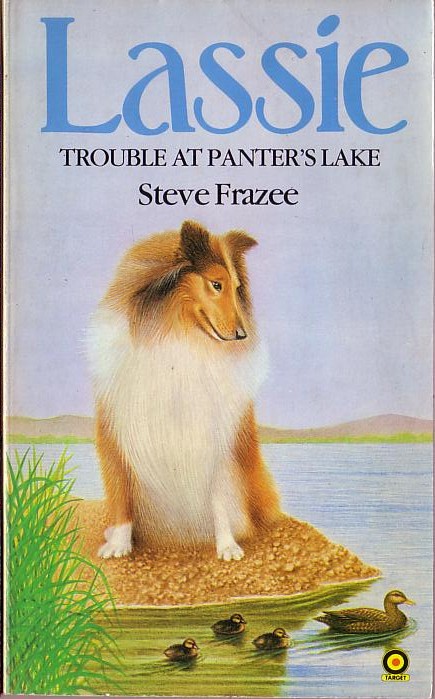 Steve Frazee  LASSIE. Trouble at Panter's Lake front book cover image