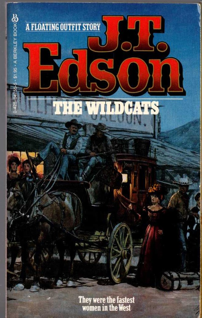 J.T. Edson  THE WILDCATS front book cover image