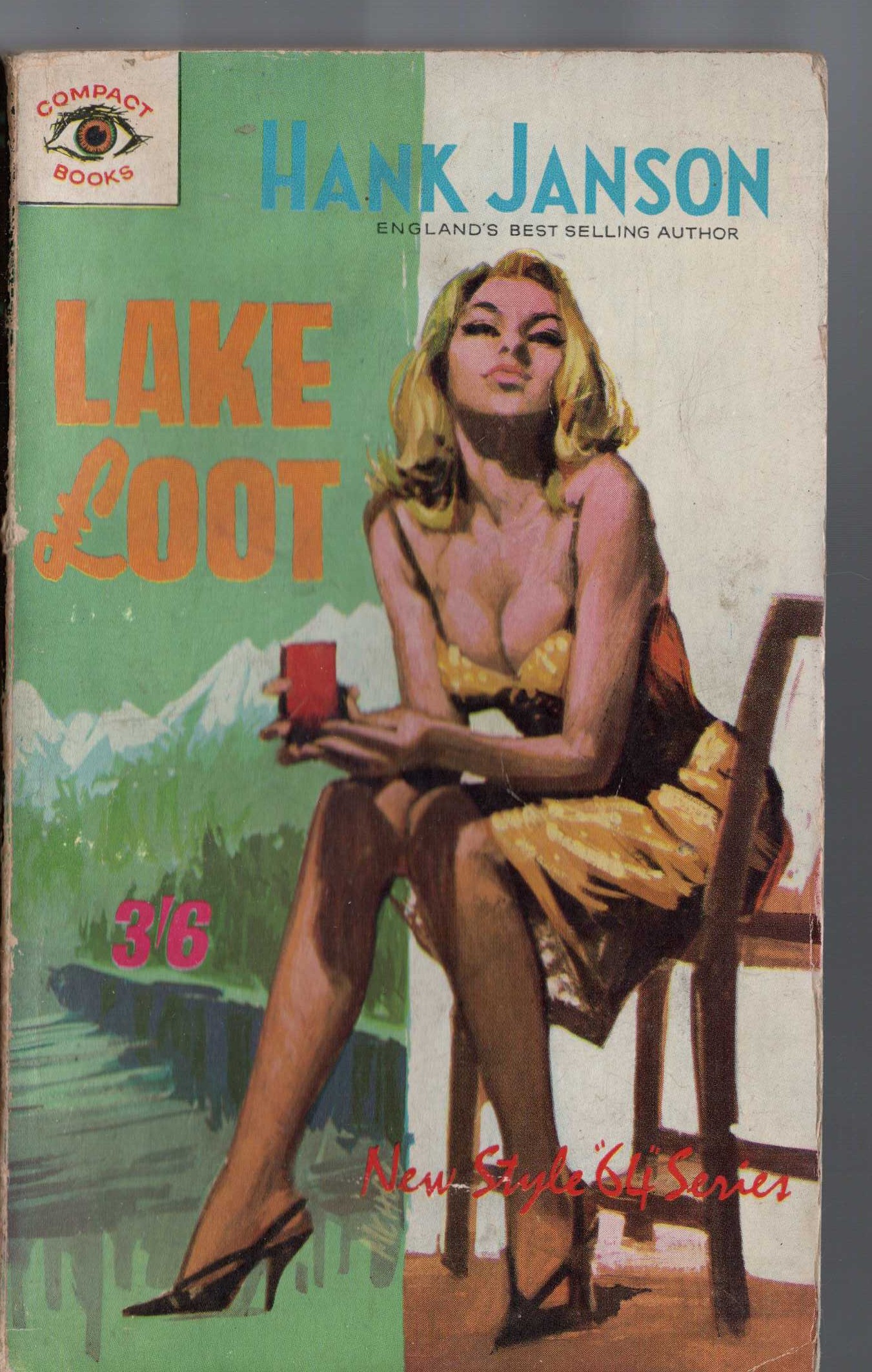 Hank Janson  LAKE LOOT front book cover image