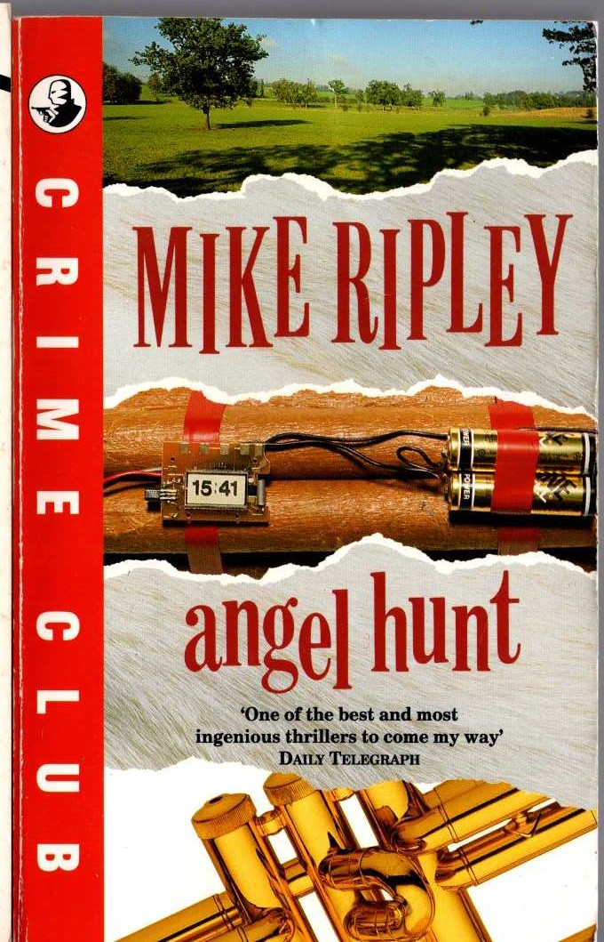 Mike Ripley  ANGEL HUNT front book cover image