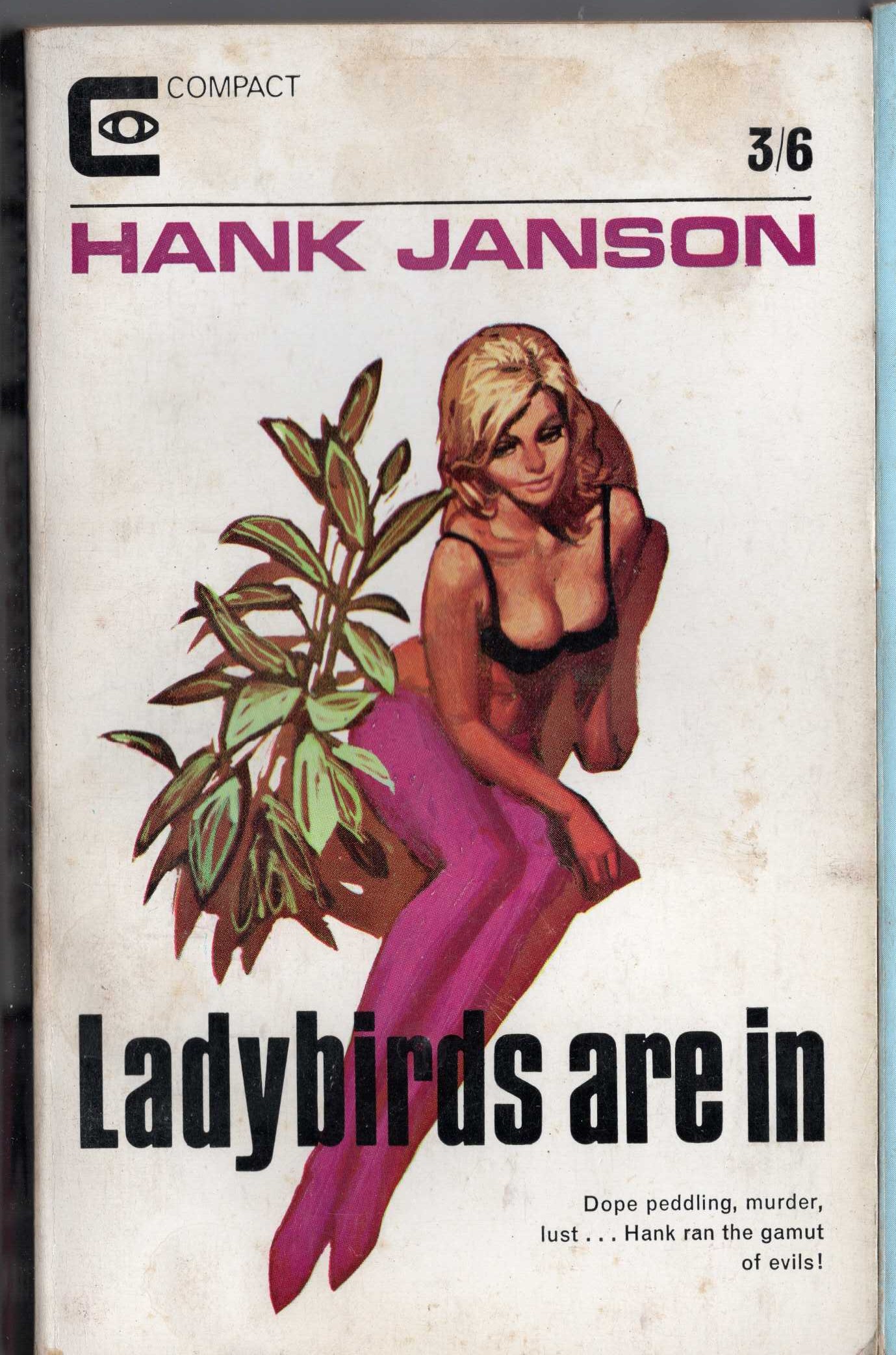 Hank Janson  LADYBIRDS ARE IN front book cover image