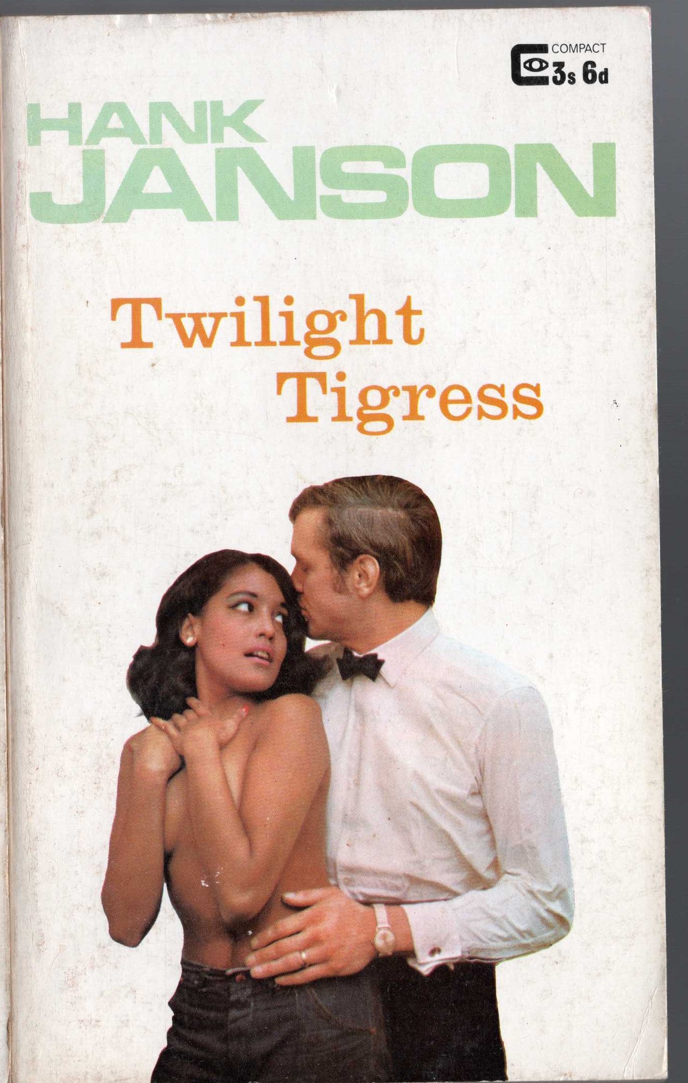Hank Janson  TWILIGHT TIGRESS front book cover image