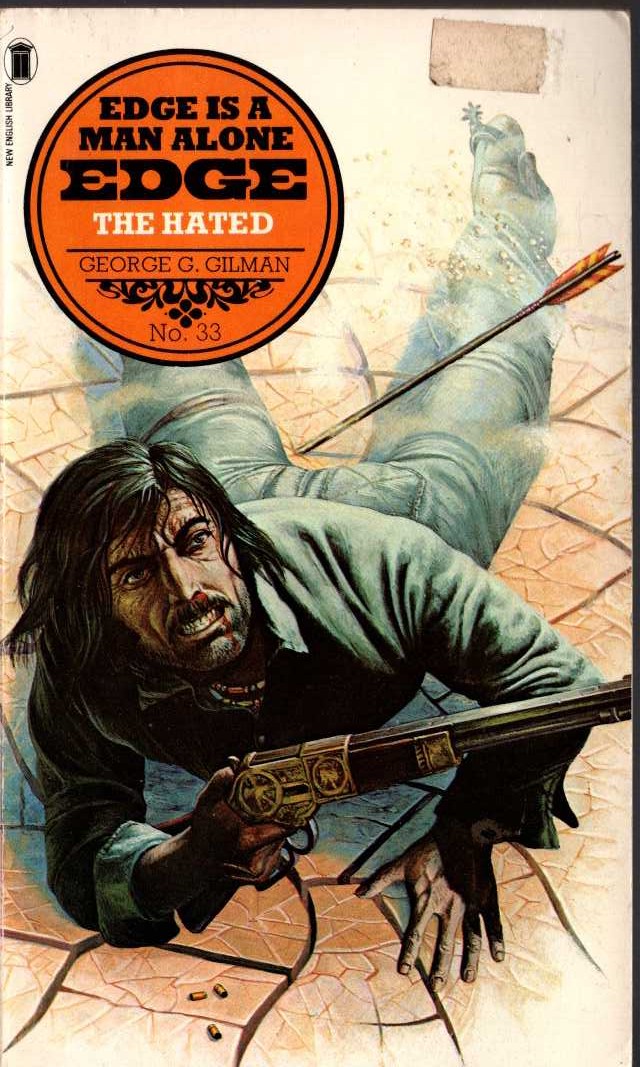 George G. Gilman  EDGE 33: THE HATED front book cover image