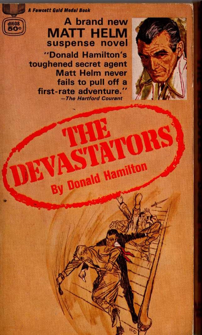 Donald Hamilton  THE DEVASTATORS front book cover image