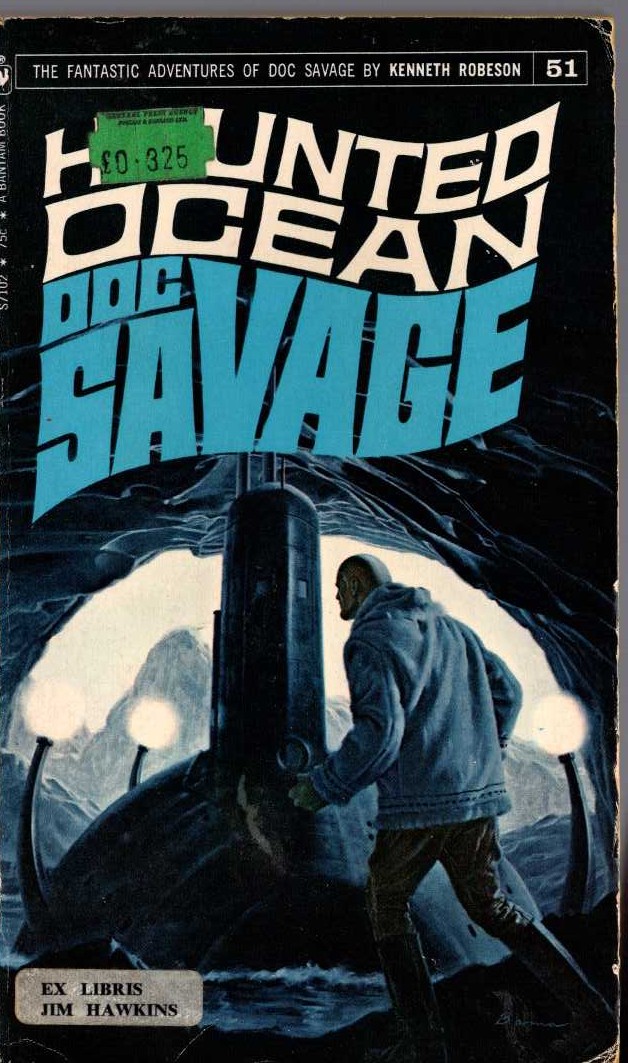 Kenneth Robeson  DOC SAVAGE: HAUNTED OCEAN front book cover image