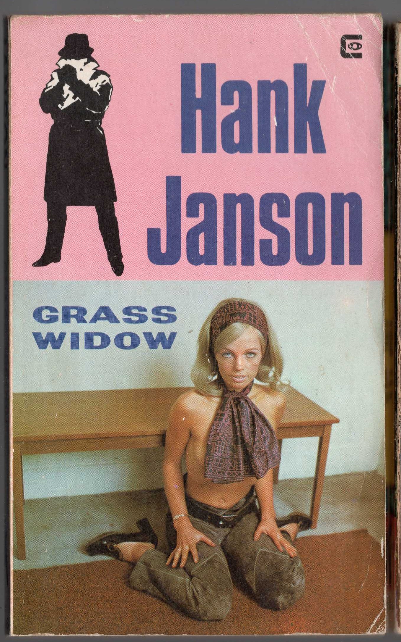 Hank Janson  GRASS WIDOW front book cover image