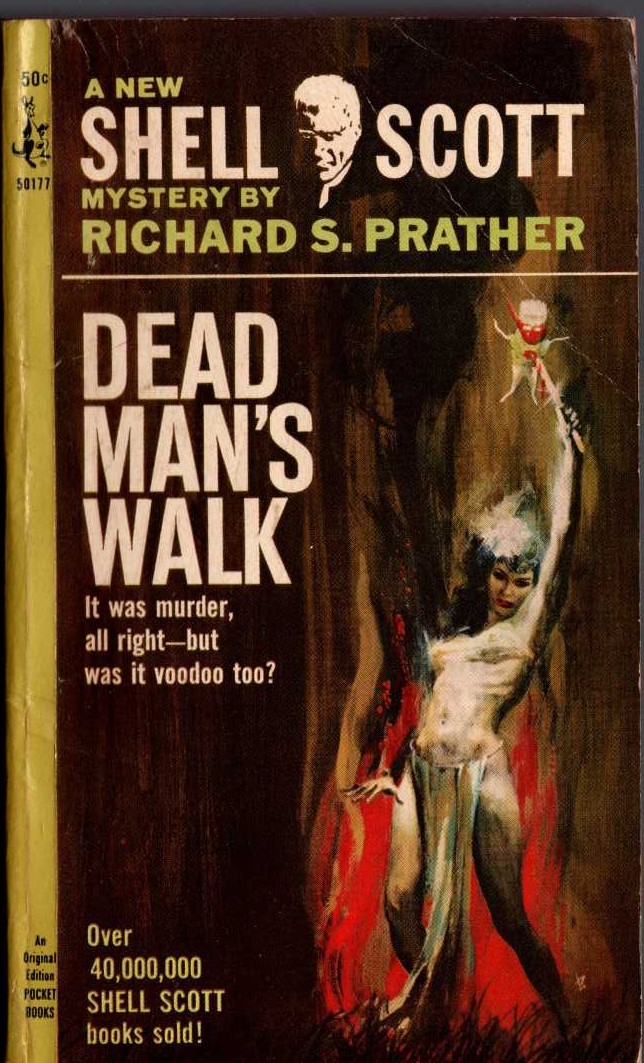 Richard S. Prather  DEAD MAN'S WALK front book cover image