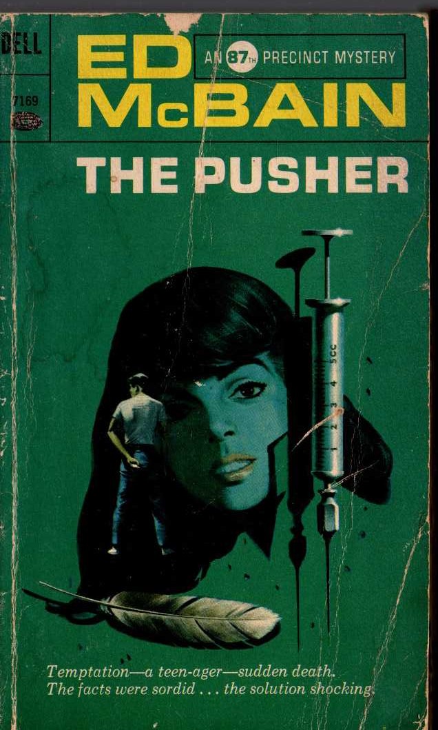 Ed McBain  THE PUSHER front book cover image