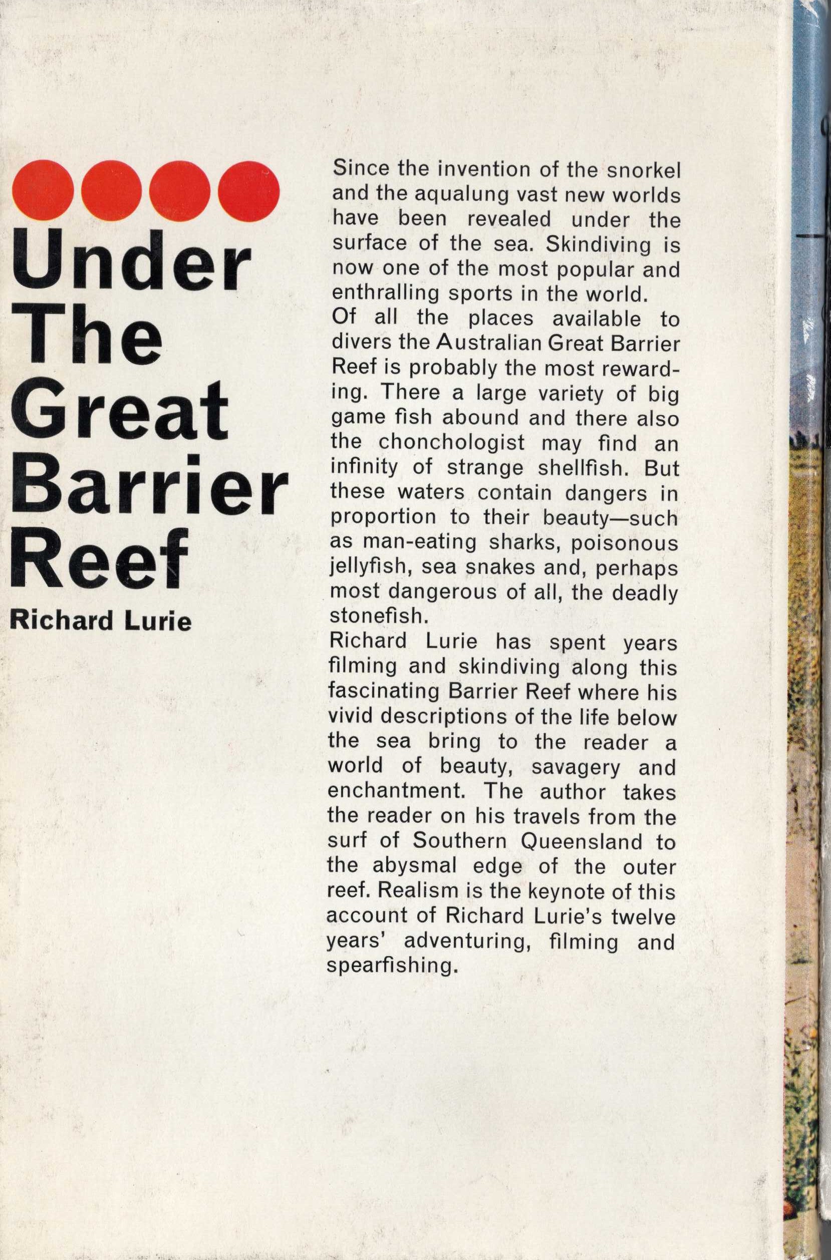 THE DESERT IS YOURS (non-fiction) magnified rear book cover image