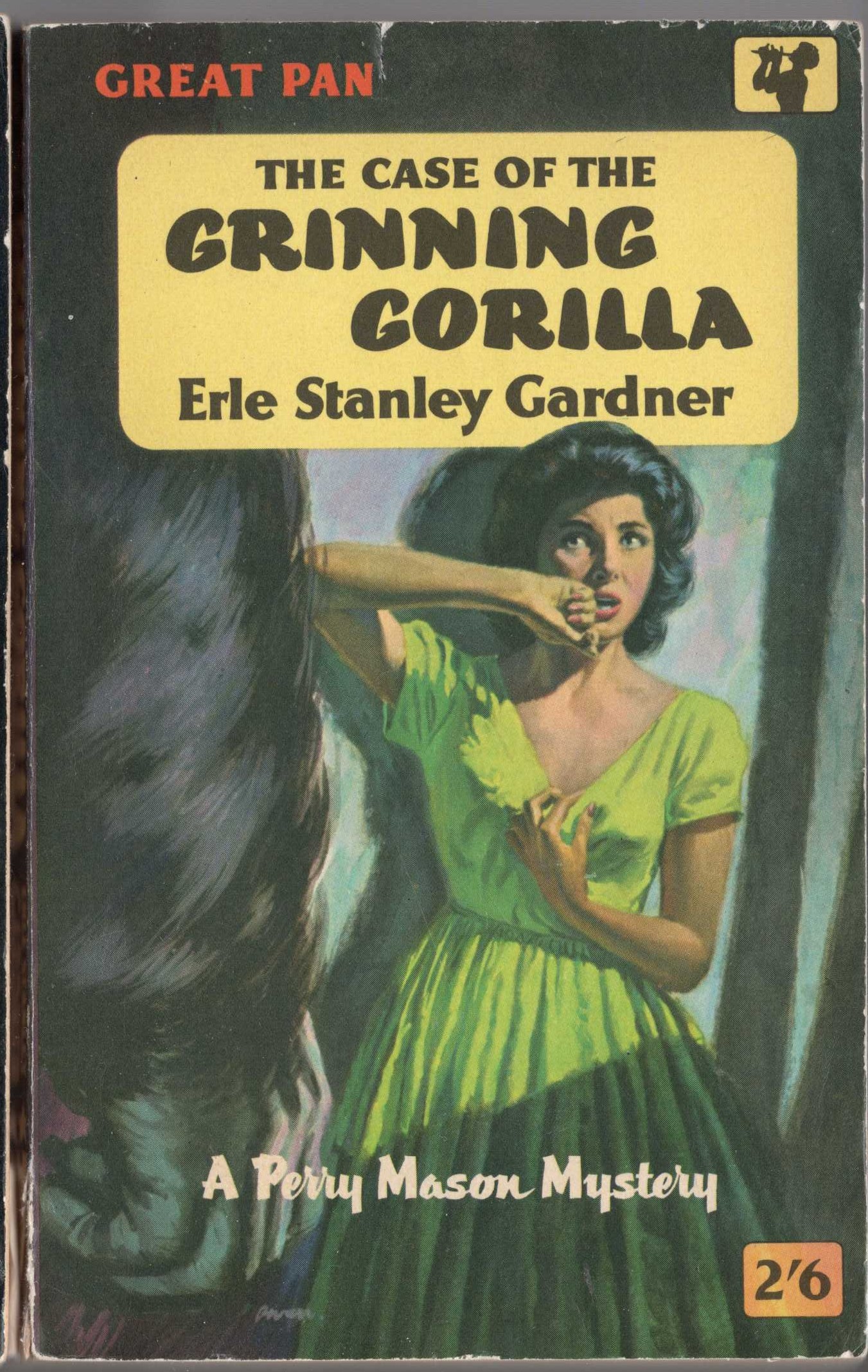 Erle Stanley Gardner  THE CASE OF THE GRINNING GORILLA front book cover image