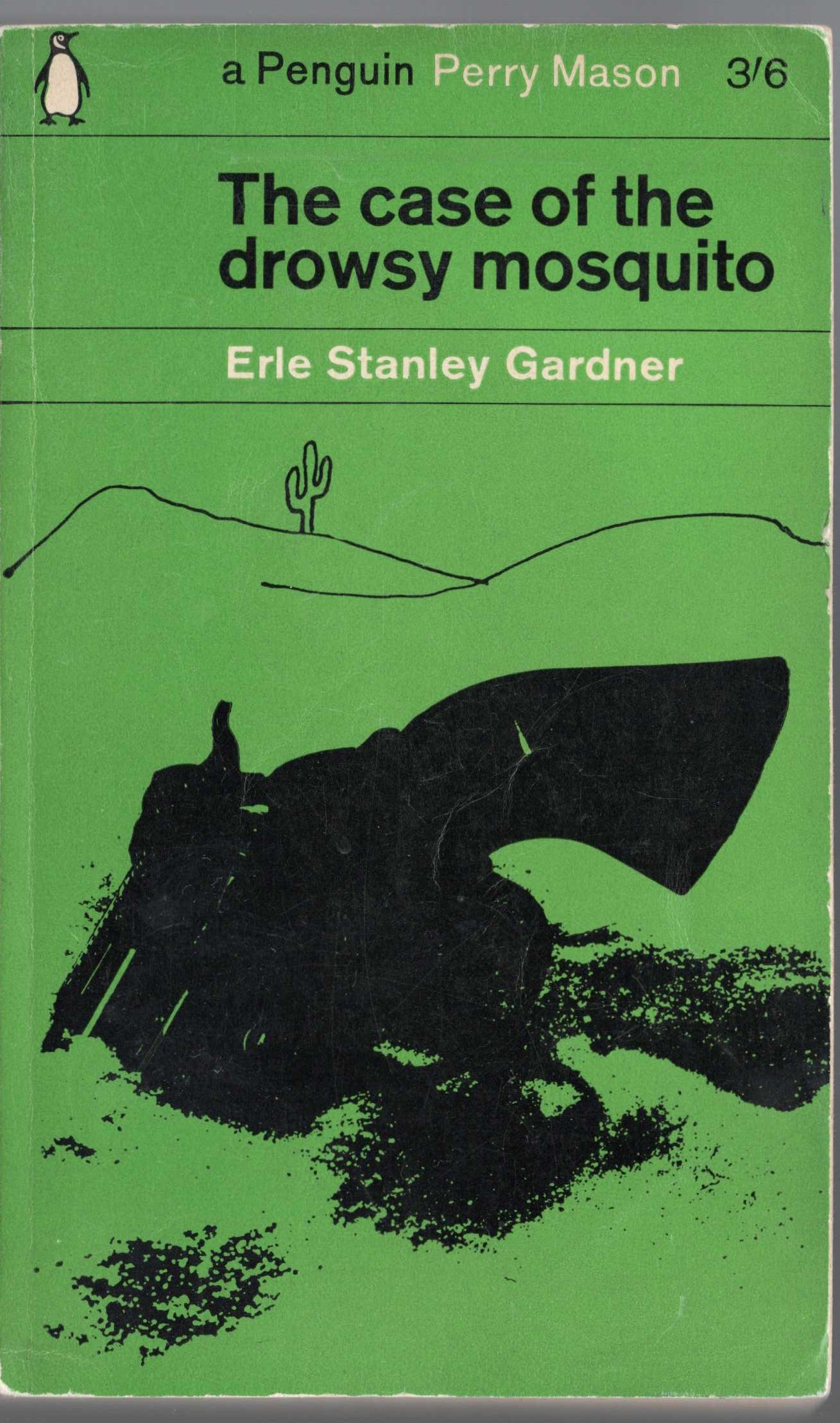 Erle Stanley Gardner  THE CASE OF THE DROWSY MOSQUITO front book cover image
