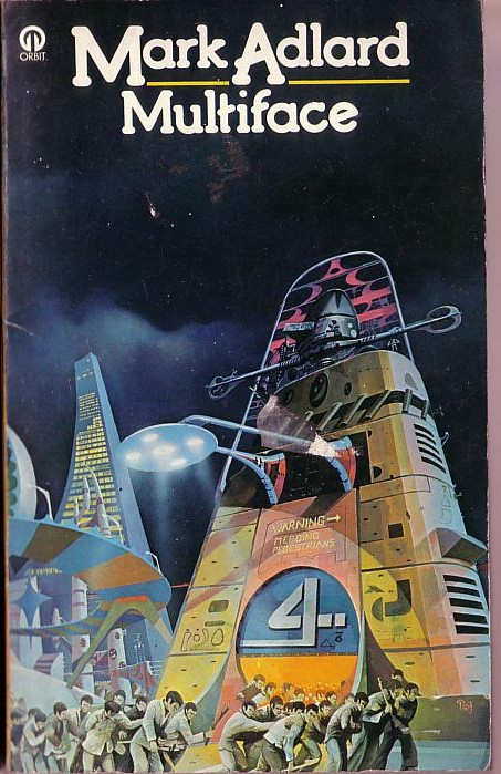 Mark Adlard  MULTIFACE front book cover image