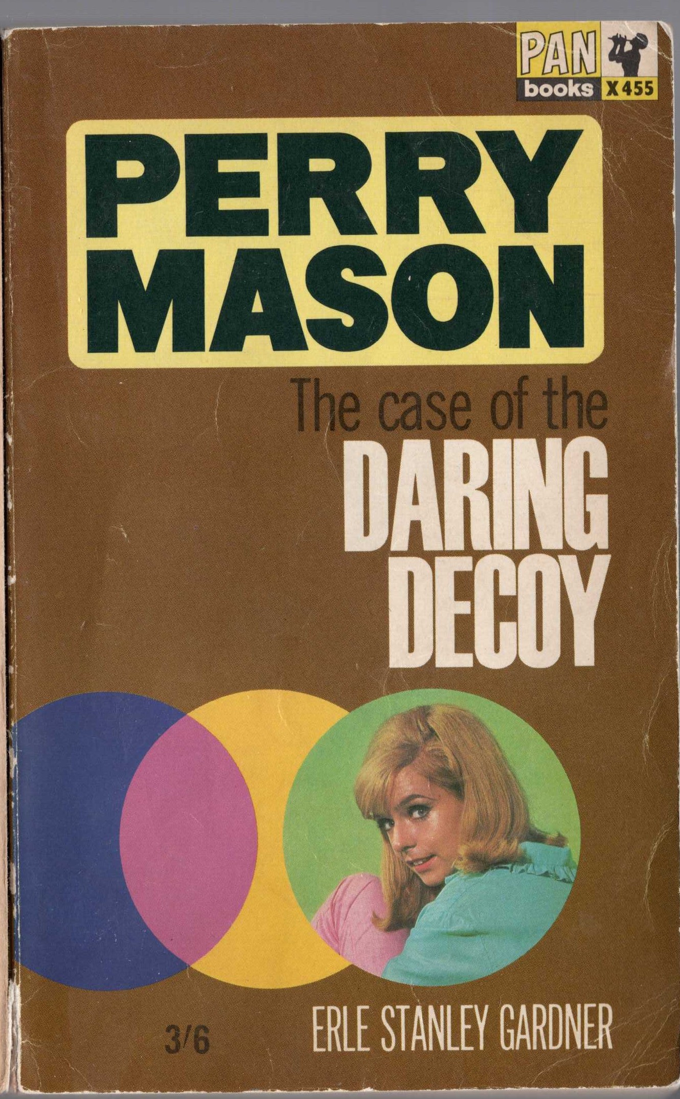 Erle Stanley Gardner  THE CASE OF THE DARING DECOY front book cover image