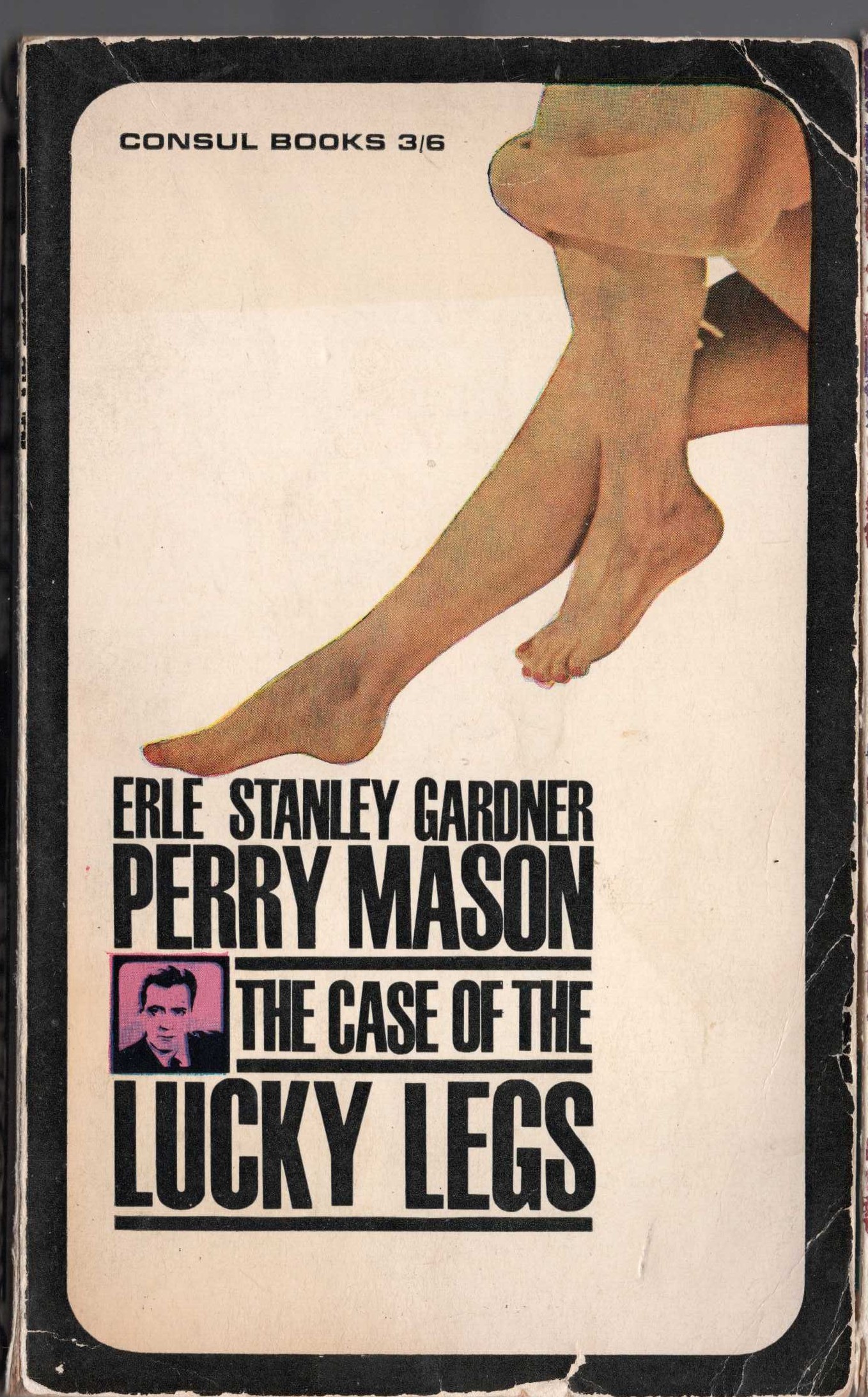 Erle Stanley Gardner  THE CASE OF THE LUCKY LEGS front book cover image