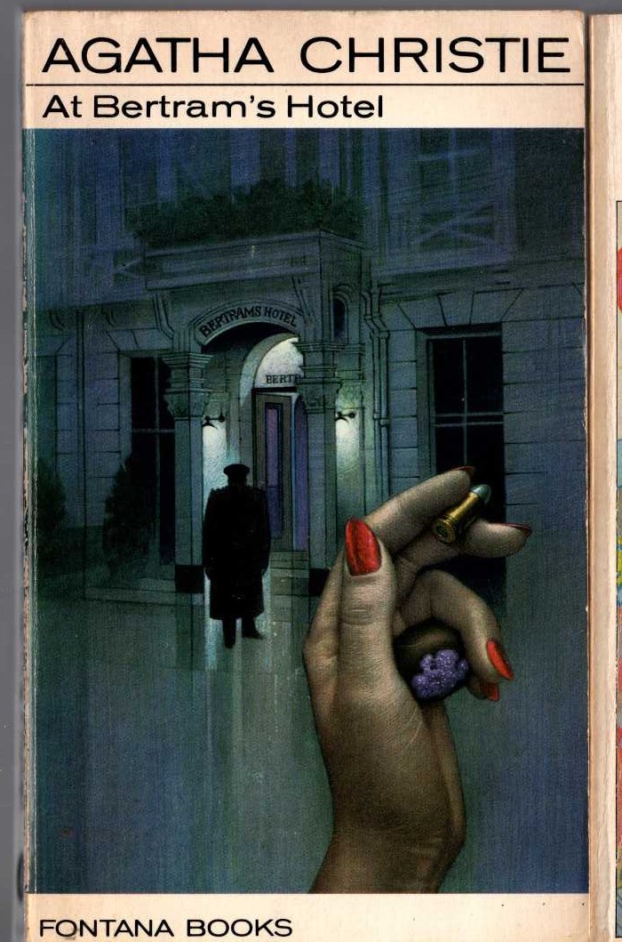 Agatha Christie  AT BERTRAM'S HOTEL front book cover image