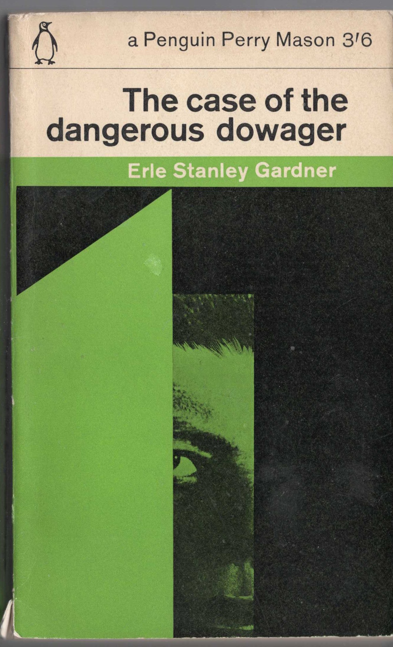 Erle Stanley Gardner  THE CASE OF THE DANGEROUS DOWAGER front book cover image