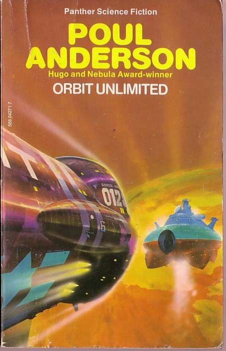 Poul Anderson  ORBIT UNLIMITED front book cover image