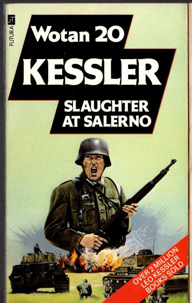 Leo Kessler  SLAUGHTER AT SALERNO front book cover image