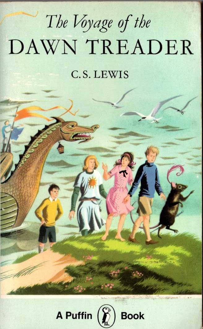 C.S. Lewis  THE VOYAGE OF THE DAWN TREADER front book cover image