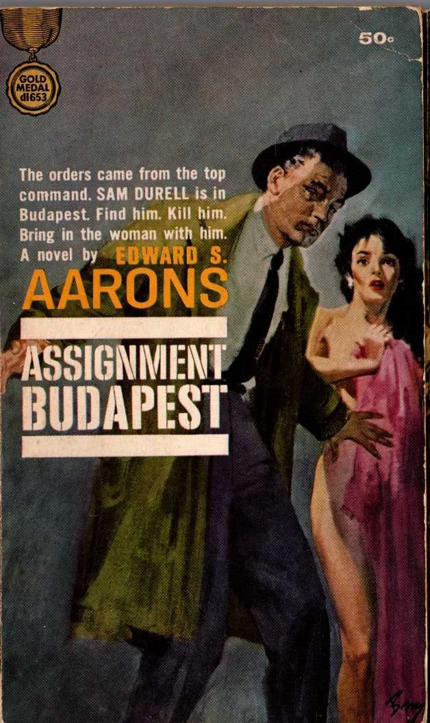 Edward S. Aarons  ASSIGNMENT BUDAPEST front book cover image