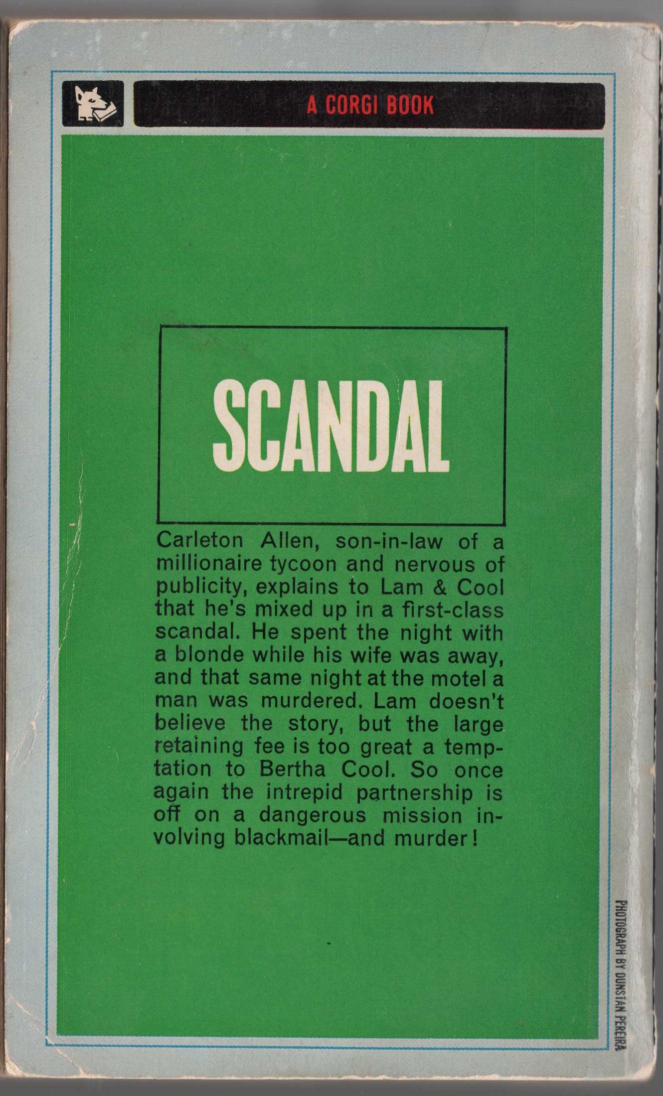 A.A. Fair  TRY ANYTHING ONCE magnified rear book cover image