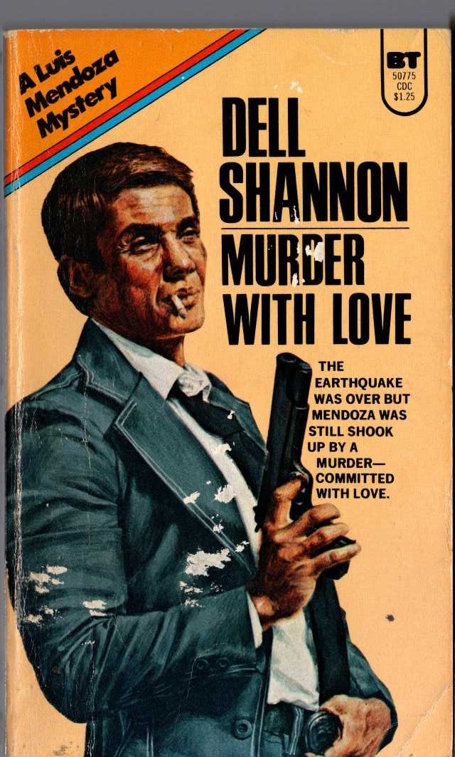 Dell Shannon  MURDER WITH LOVE front book cover image