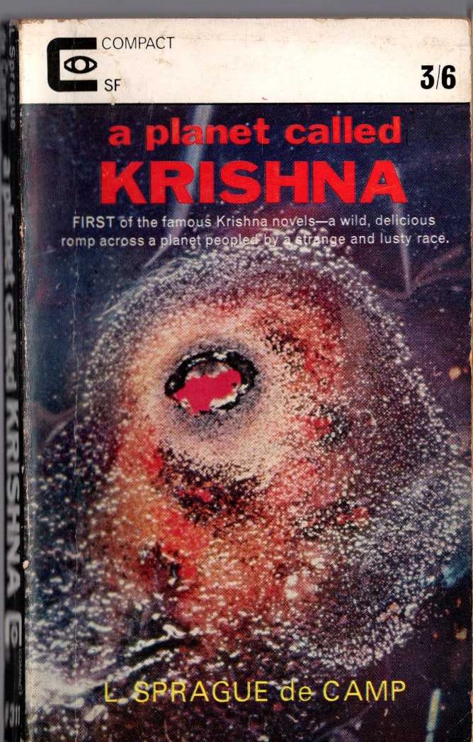 L.Sprague de Camp  A PLANET CALLED KRISHNA front book cover image