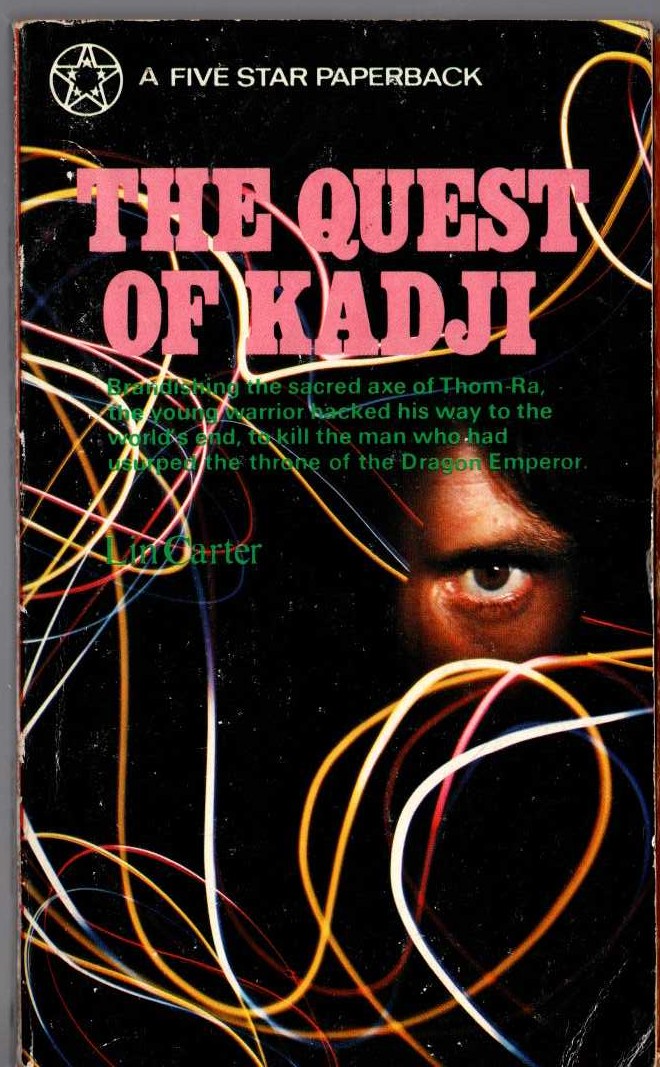 Lin Carter  THE QUEST OF KADJI front book cover image