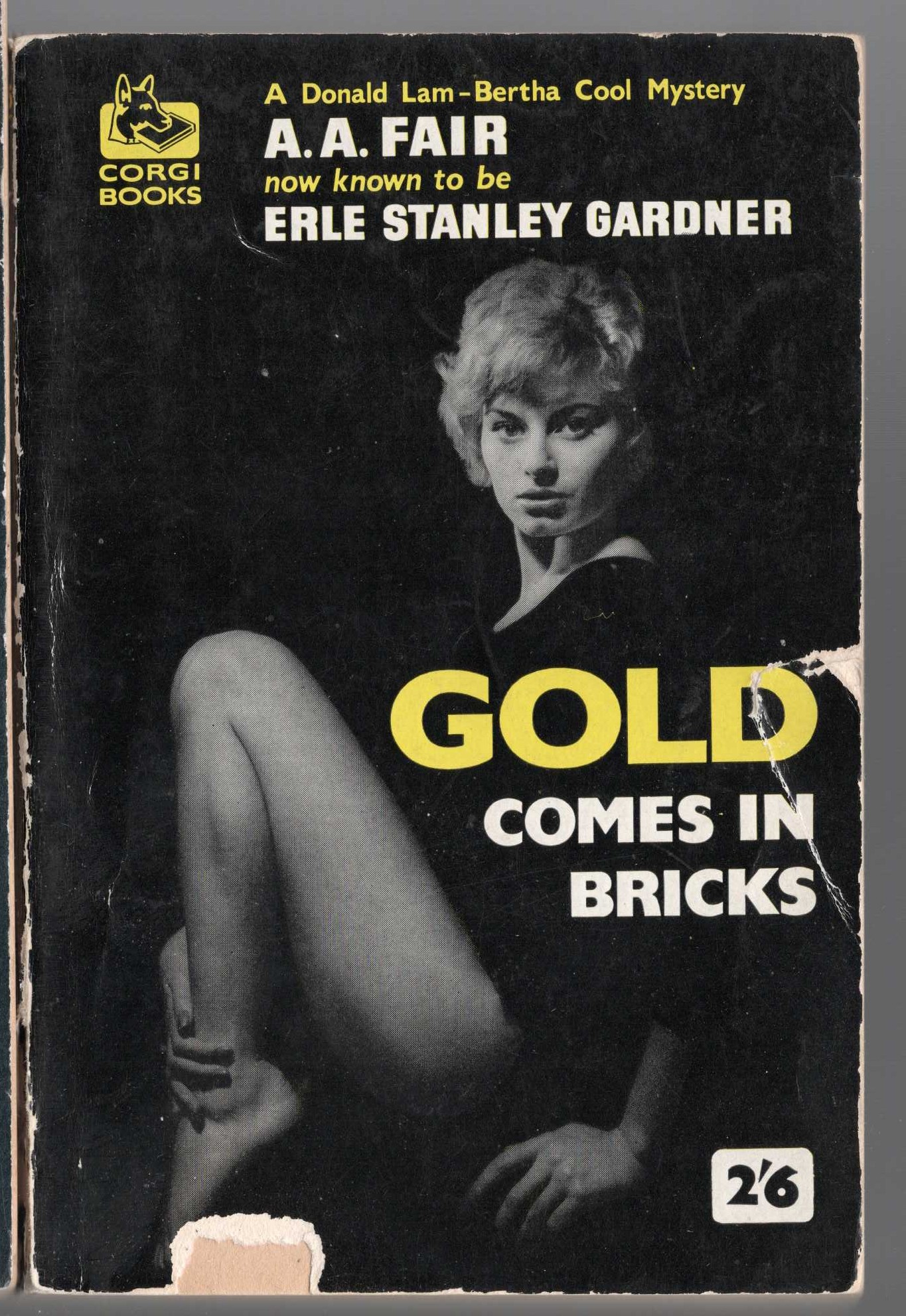 A.A. Fair  GOLD COMES IN BRICKS front book cover image
