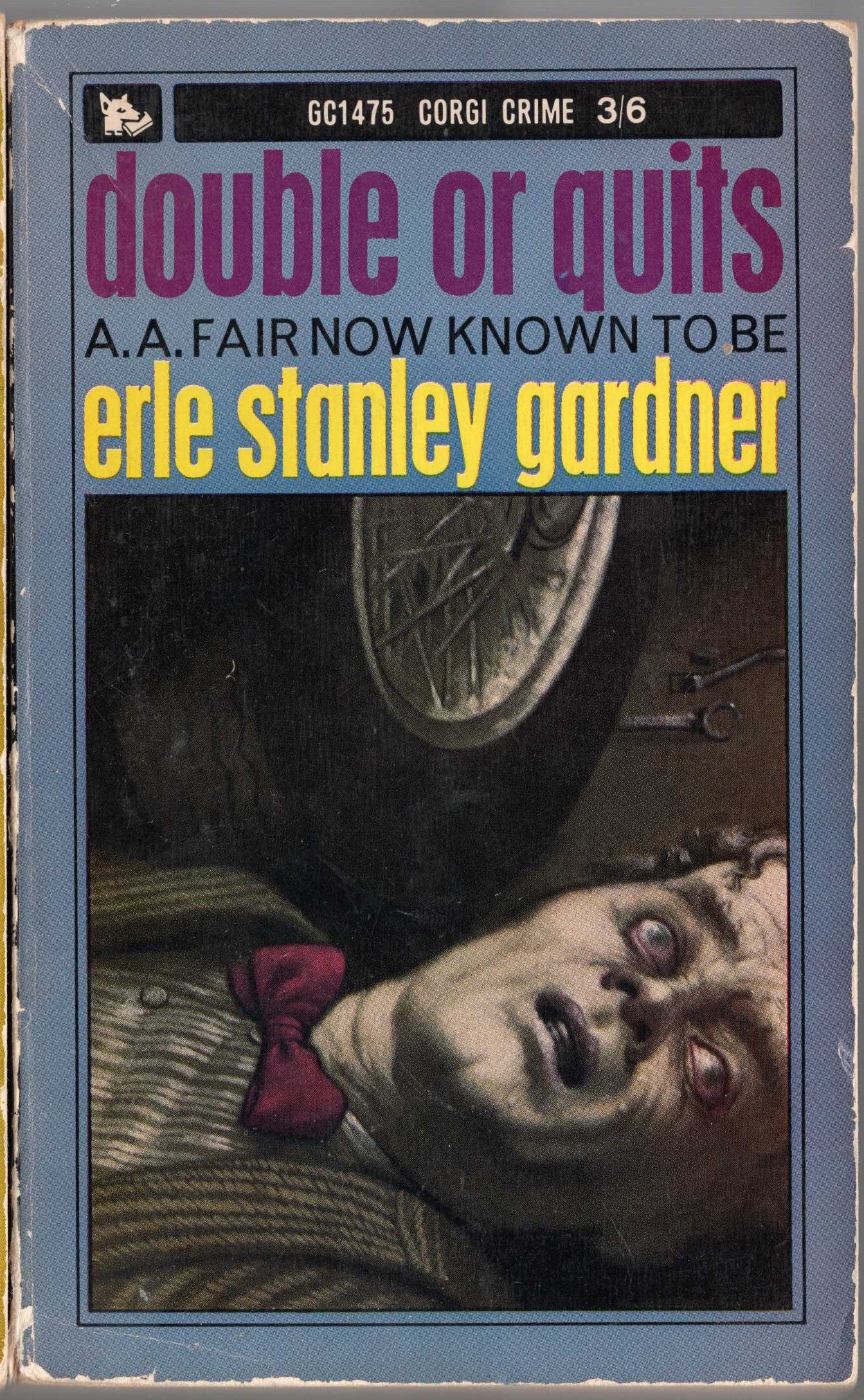 A.A. Fair  DOUBLE OR QUITS front book cover image