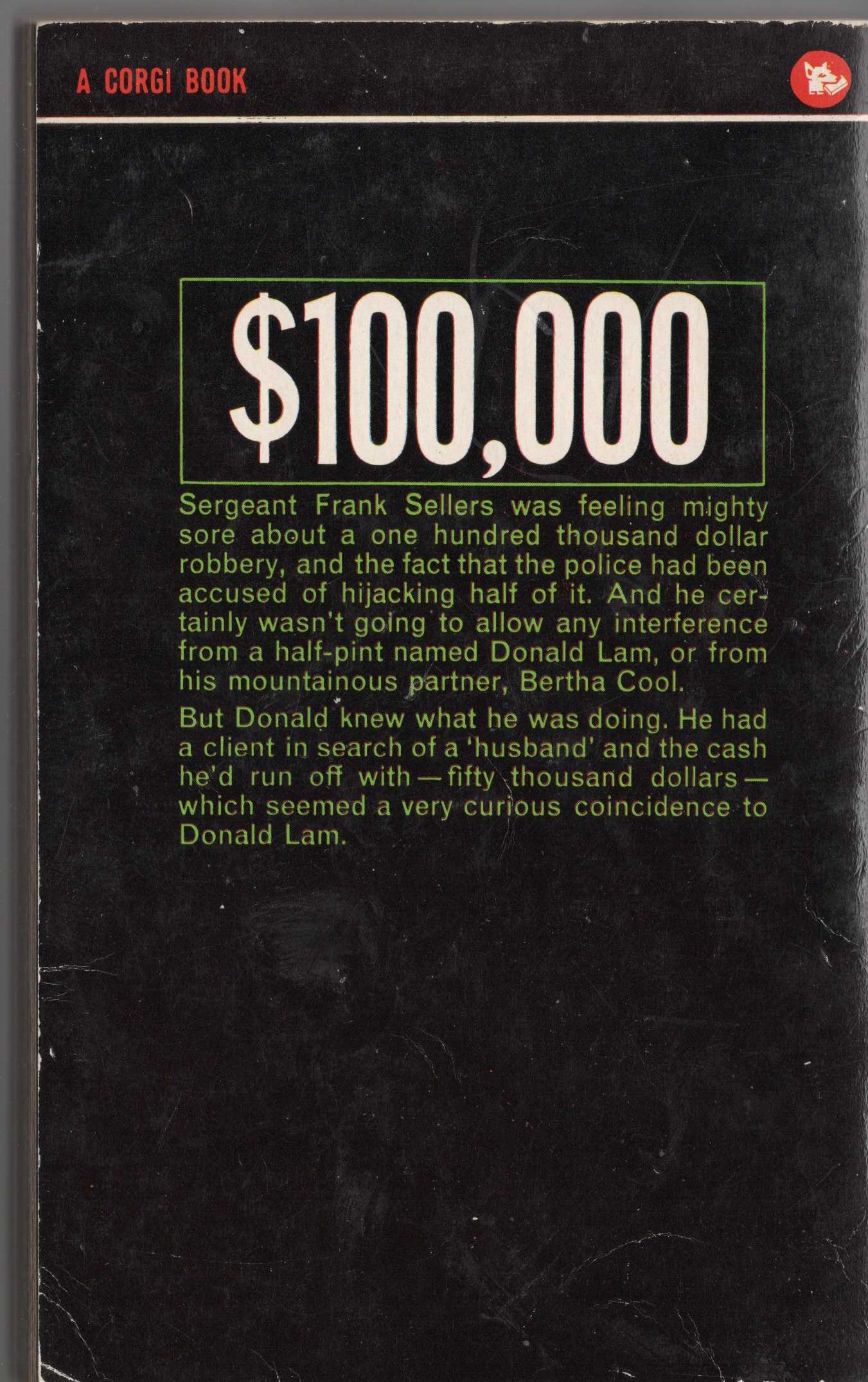 A.A. Fair  KEPT WOMEN CAN'T QUIT magnified rear book cover image