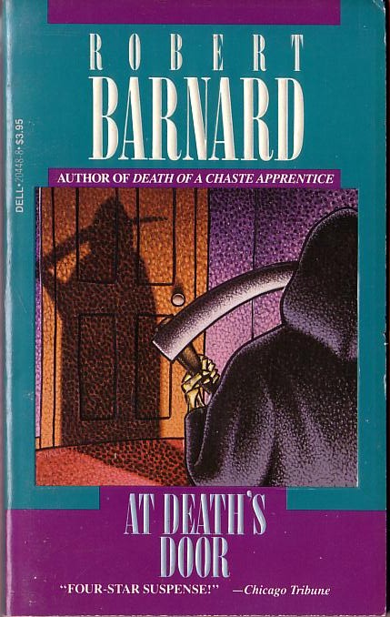 Robert Barnard  AT DEATH'S DOOR front book cover image