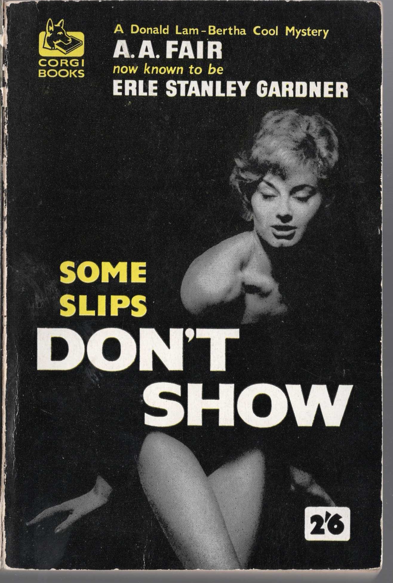 A.A. Fair  SOME SLIPS DON'T SHOW front book cover image