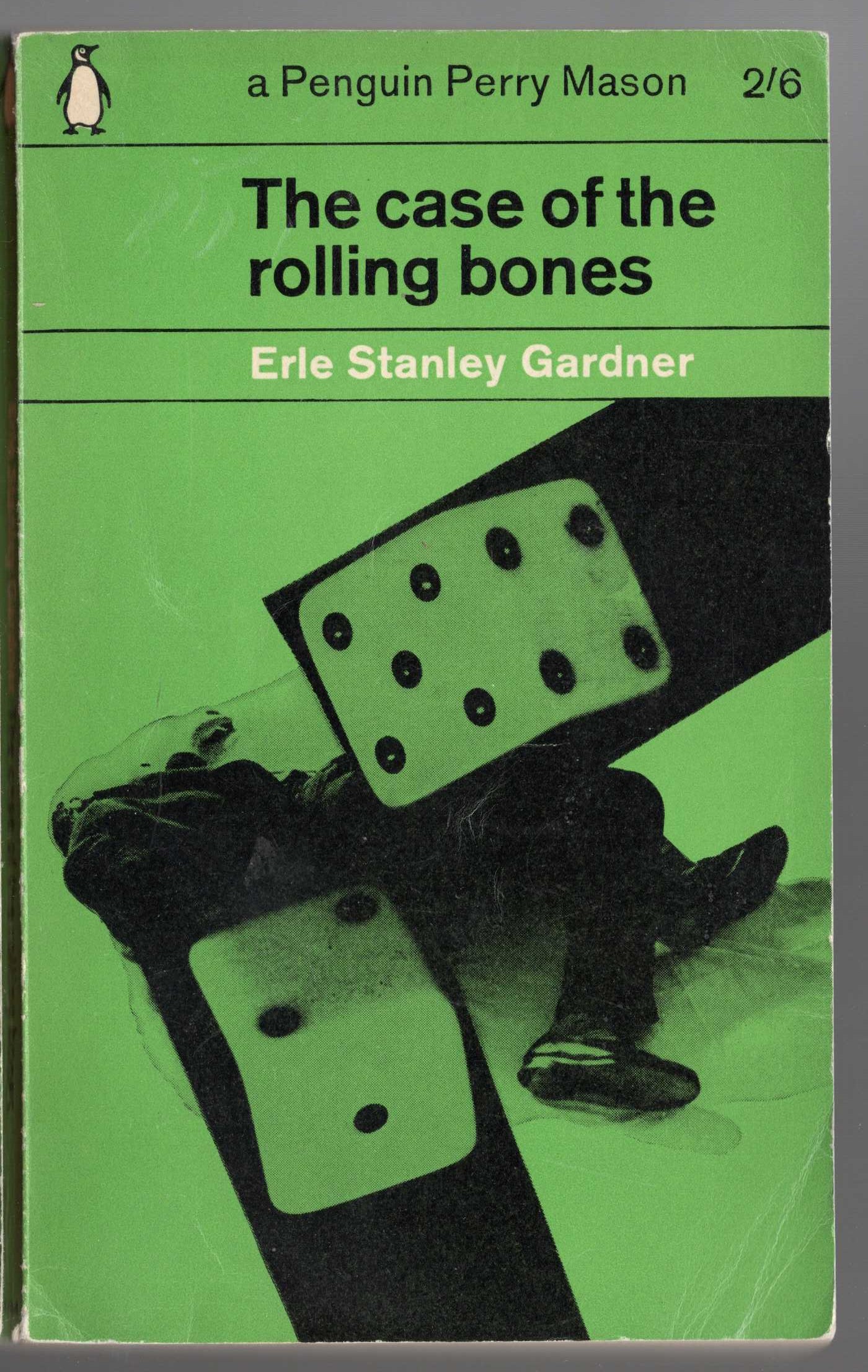 Erle Stanley Gardner  THE CASE OF THE ROLLING BONES front book cover image