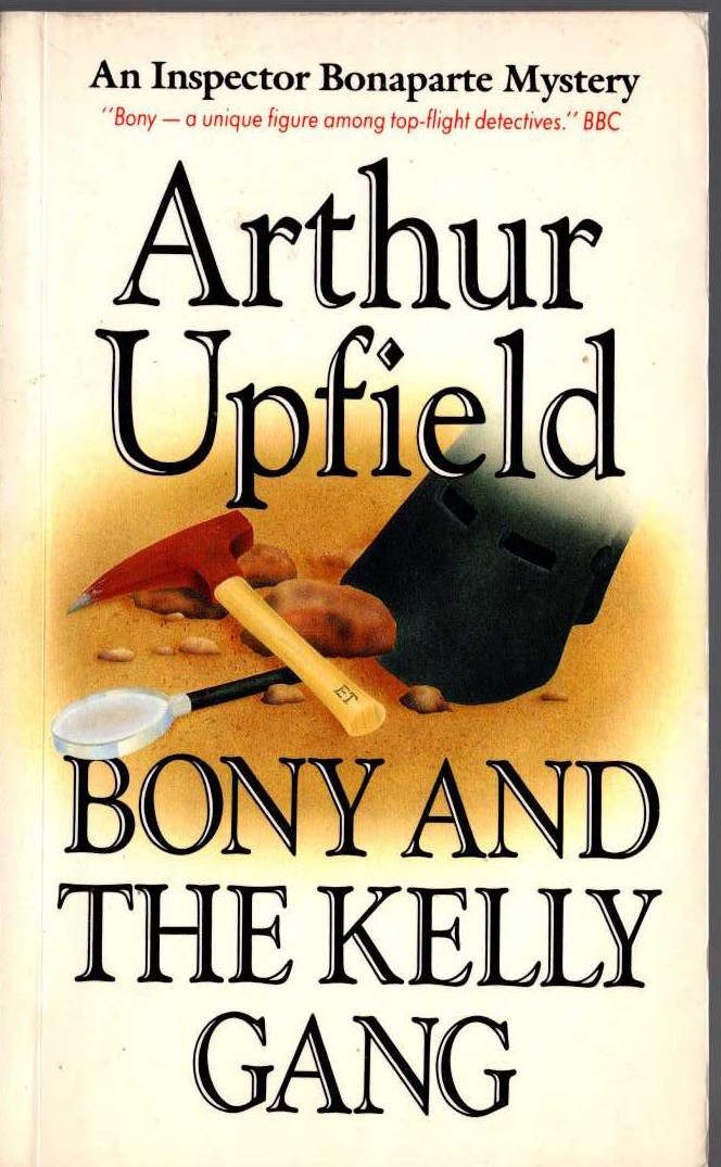 Arthur Upfield  BONY AND THE KELLY GANG front book cover image