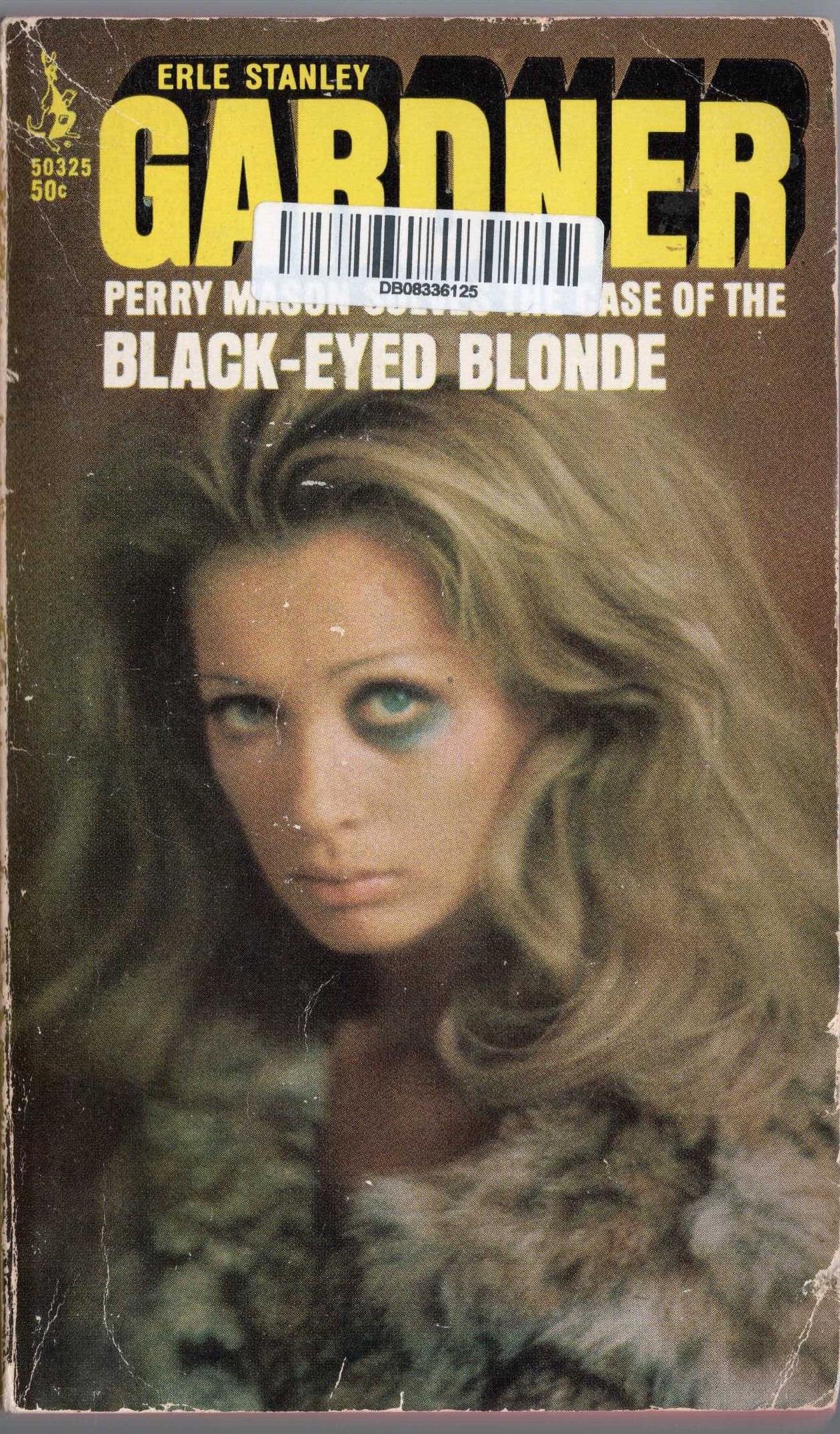 Erle Stanley Gardner  THE CASE OF THE BLACK-EYED BLONDE front book cover image
