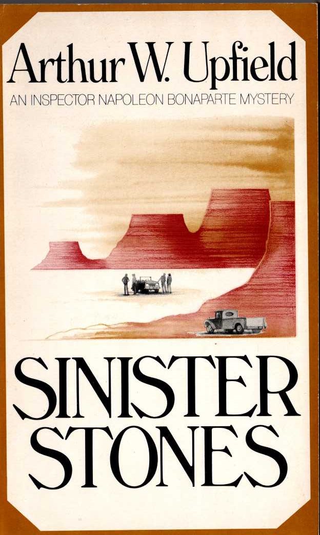Arthur Upfield  SINISTER STONES front book cover image