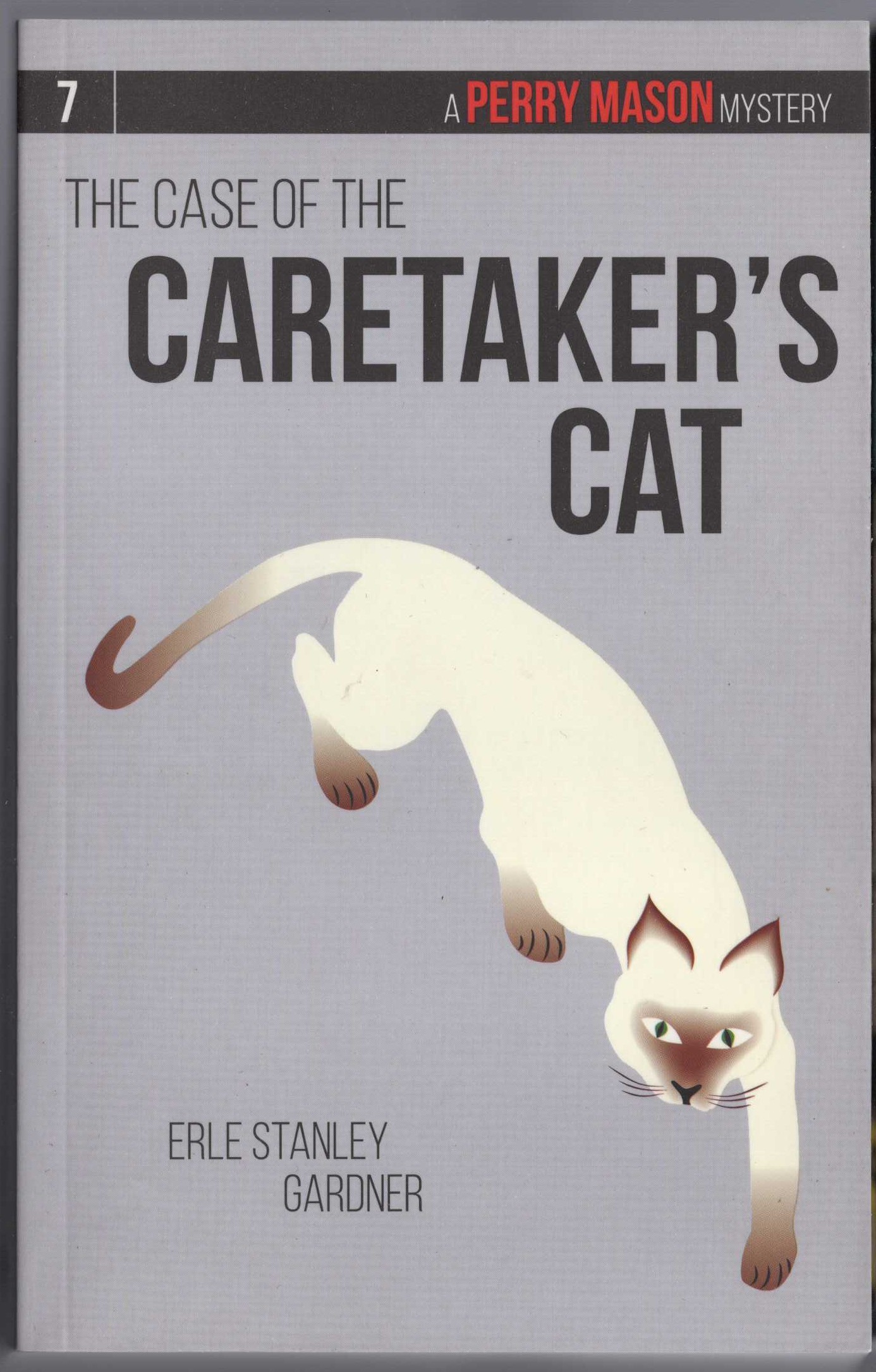 Erle Stanley Gardner  THE CASE OF THE CARETAKER'S CAT front book cover image