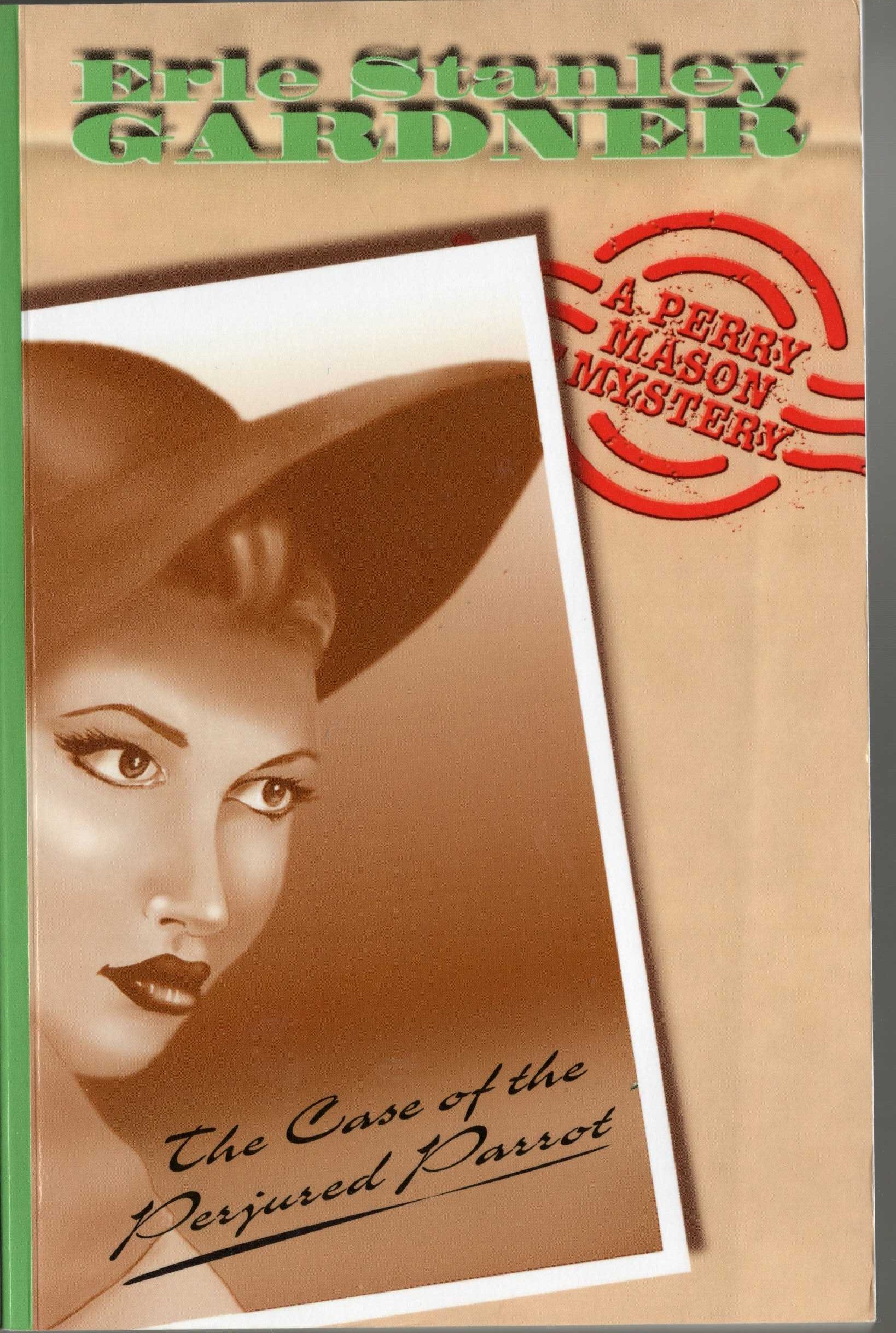 Erle Stanley Gardner  THE CASE OF THE PERJURED PARROT front book cover image