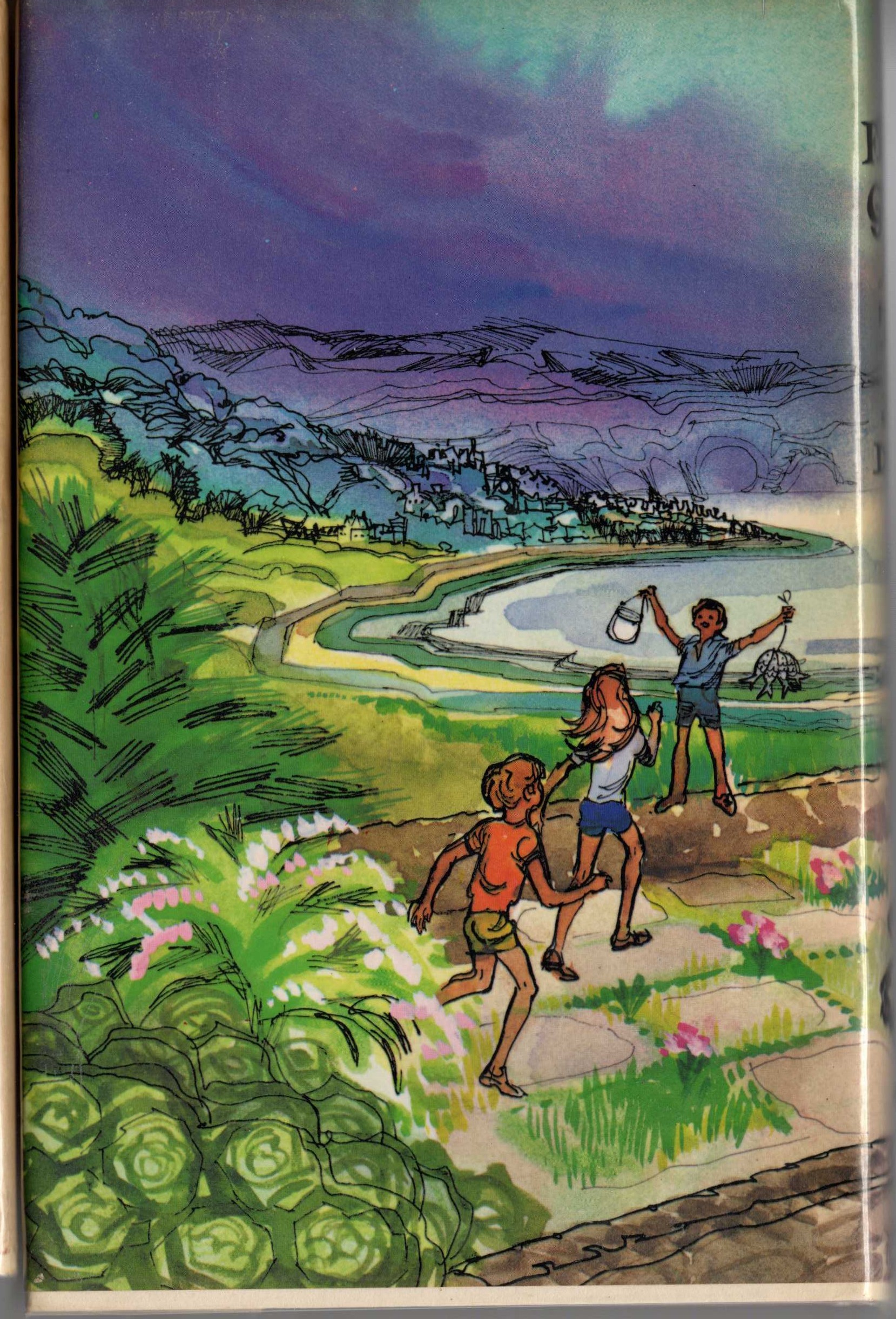 MY FRIENDS GEORGE AND TOM magnified rear book cover image