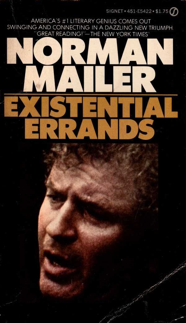 Norman Mailer  EXISTENTIAL ERRANDS (non-fiction) front book cover image