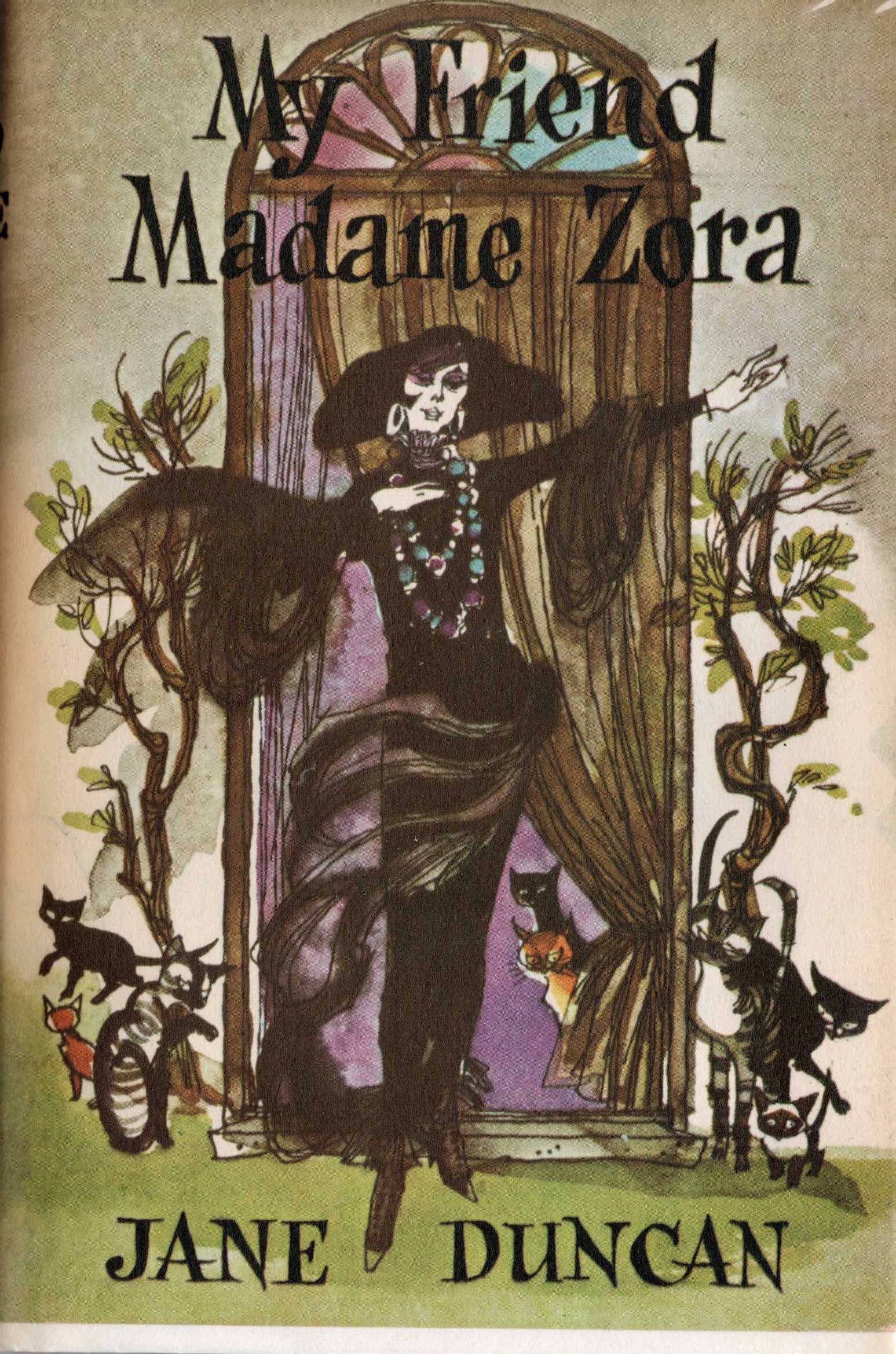 MY FRIEND MADAME ZORA front book cover image