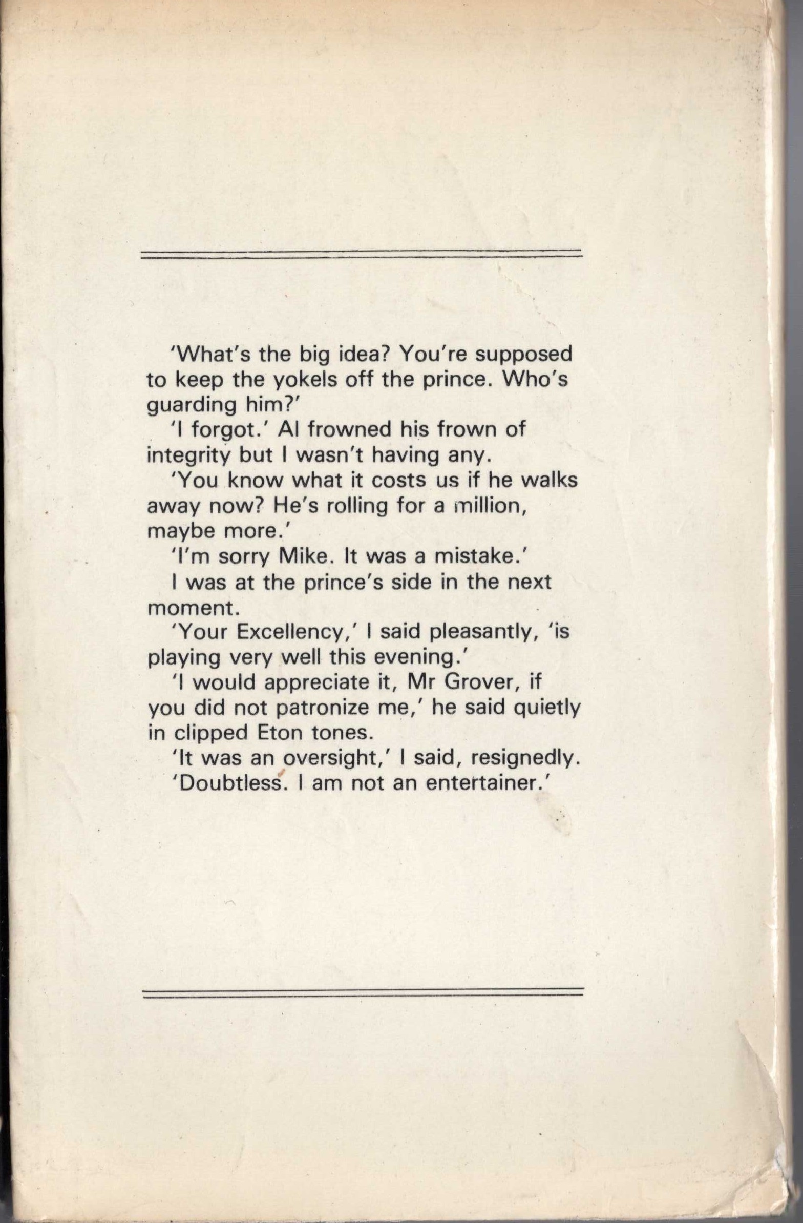 THE JUNKETEERS magnified rear book cover image