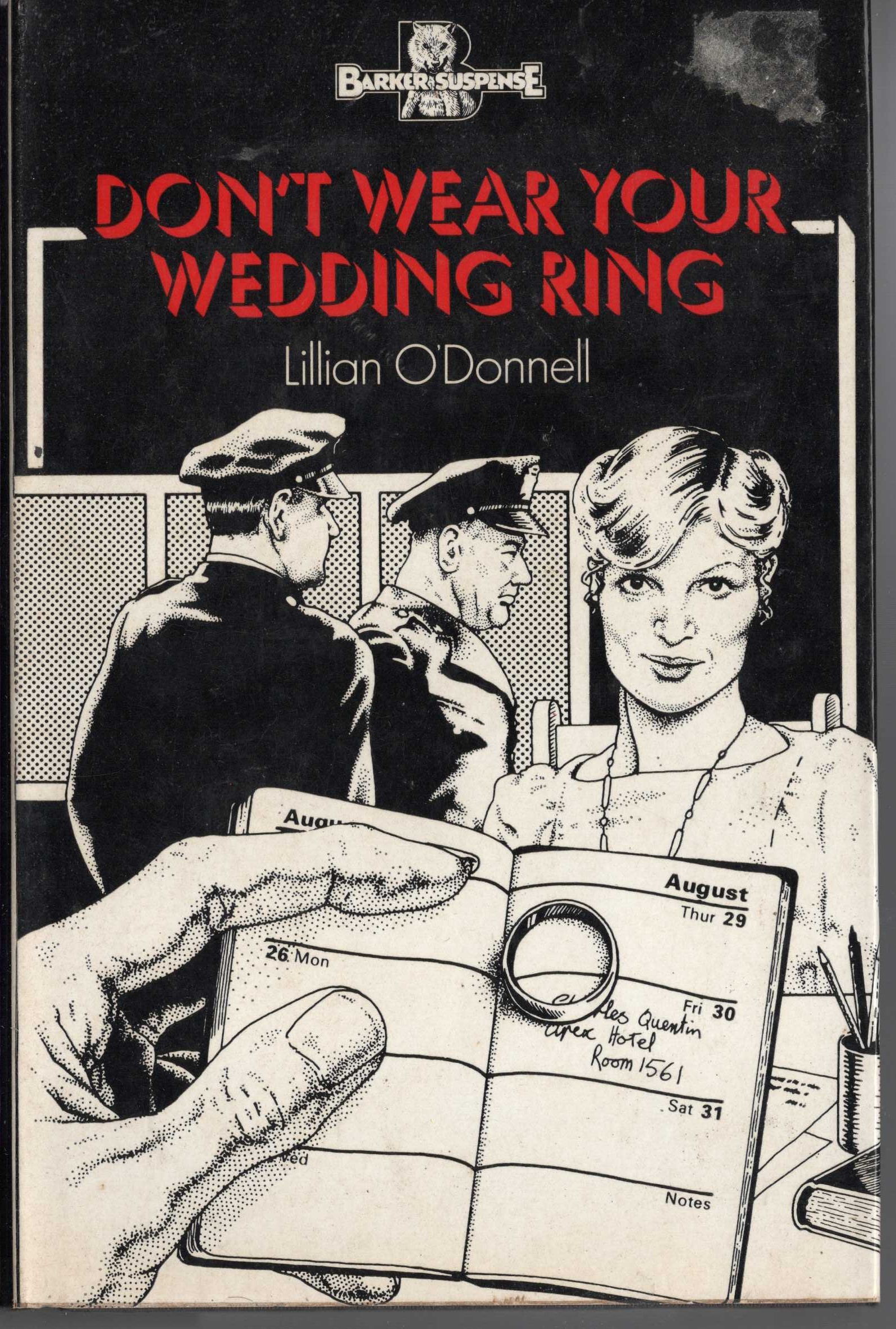 DON'T WEAR YOUR WEDDING RING front book cover image