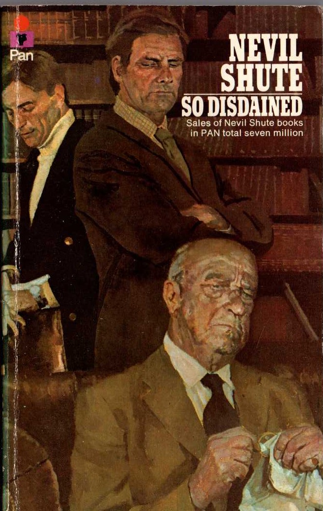 Nevil Shute  SO DISDAINED front book cover image